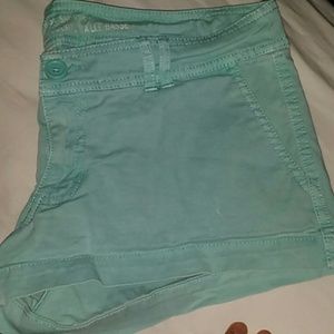 Turquoise Low Rise Short